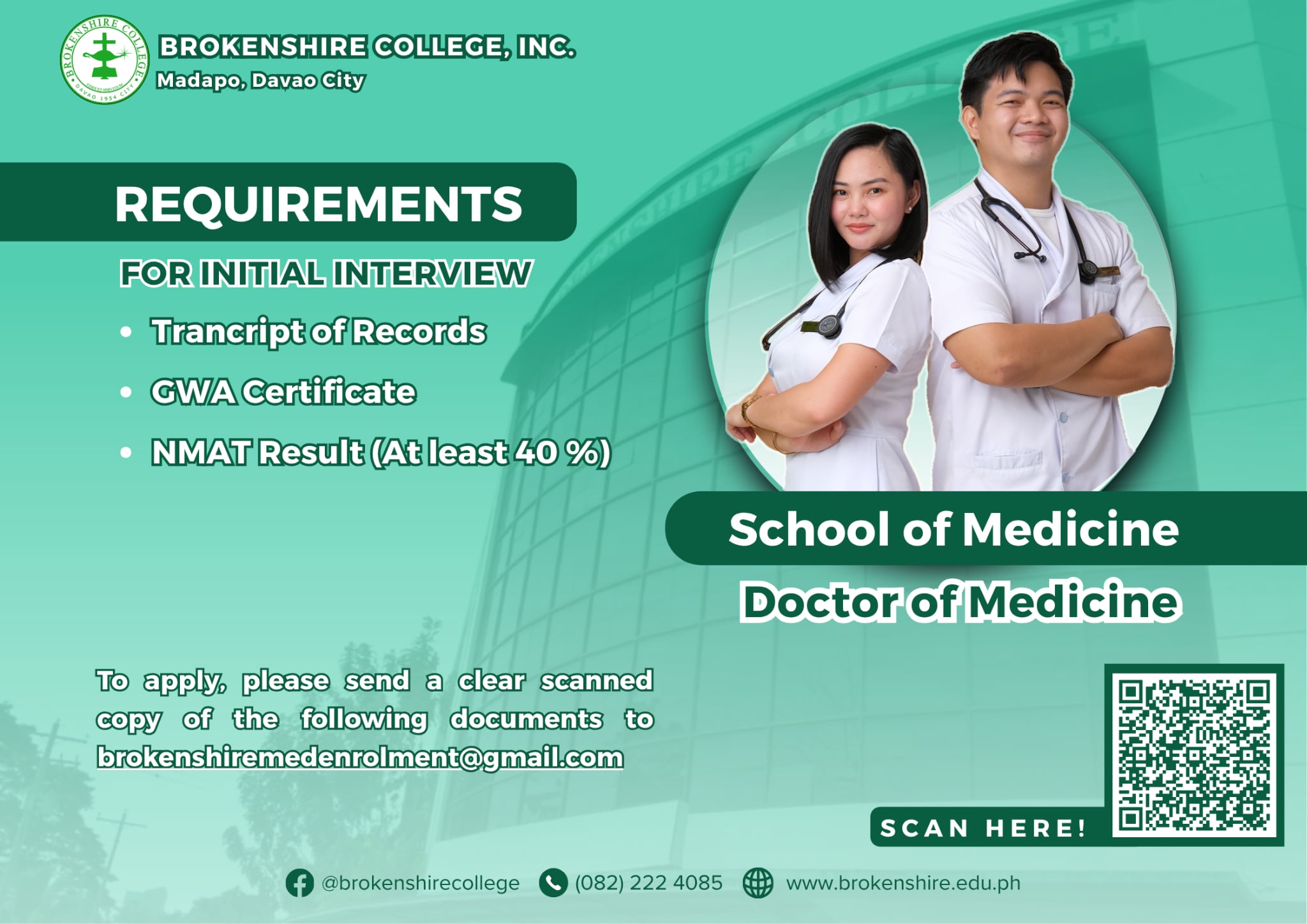 Brokenshire College School of Medicine campus